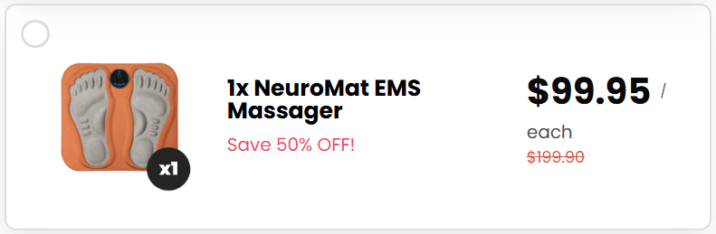 NeuroMat EMS Massager 12